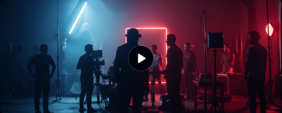 Bastidores de uma produção audiovisual